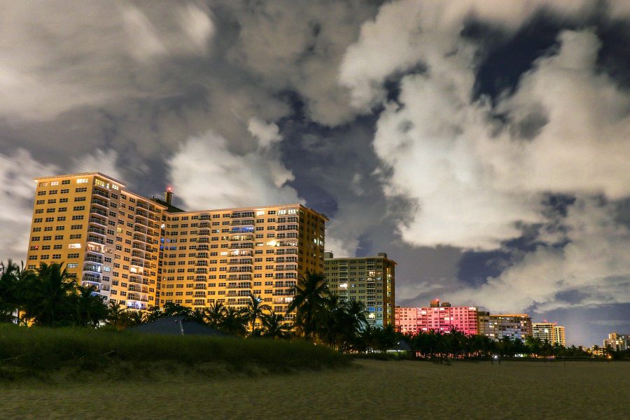 Pompano Beach, FL skyline