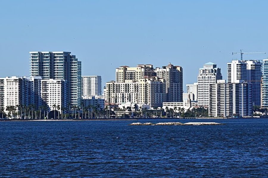 West Palm Beach, FL skyline